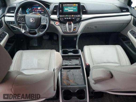 2022 Honda Odyssey EX-L с VIN 5FNRL6H70NB041868, выставлен на аукционе Copart как лот 73312794 с пробегом 55 215 миль миль и Списание • Salvage title. История ставок и продаж доступна на DreamBid. Изображение 8.