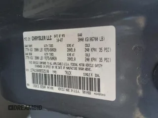 2008 Dodge 1500 SLT z VIN 1D7HU18N98S525108, wystawiony jako Copart lot #52197685 z przebiegiem 126 748 mil mil oraz Czysty tytuł • Clean title. Historia ofert i sprzedaży dostępna na DreamBid. Obrazek 12.