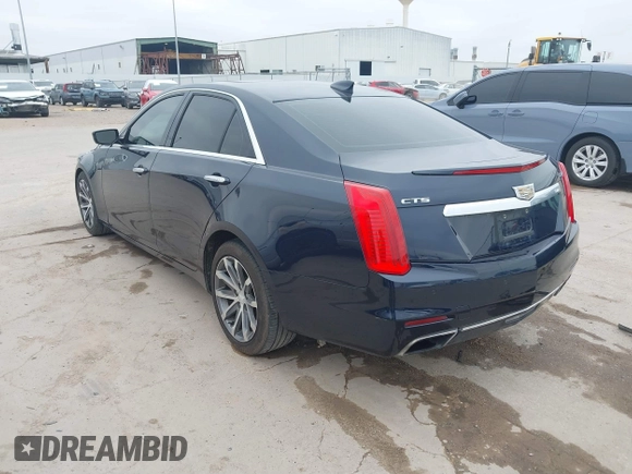 2016 Cadillac CTS Sedan Luxury Collection RWD with VIN 1G6AR5SX7G0117203, listed as a IAAI auction lot 41506132 with 177,164 mi miles. Bid and sale history available at carsss.com. Image 3.