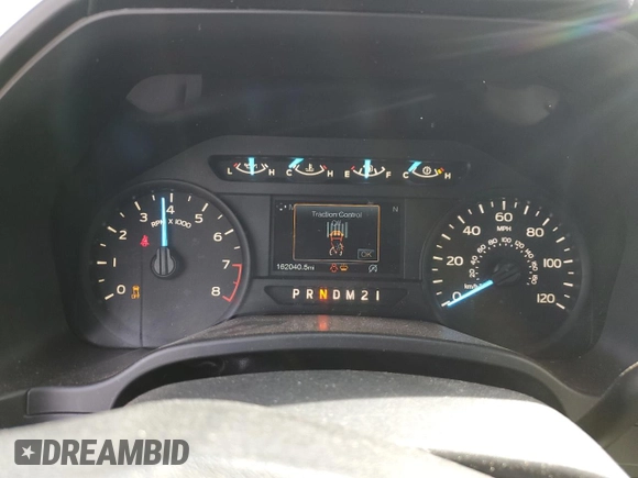 2018 Ford F-150 XL with VIN 1FTEX1CB8JKD59638, listed as a Copart auction lot 47296195 with 162,040 mi miles and Salvage title. Bid and sale history available at DreamBid. Image 9.