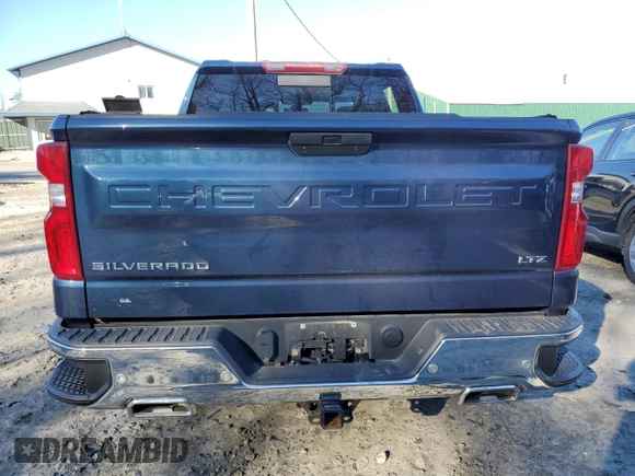 2021 Chevrolet Silverado 1500 LTZ with VIN 3GCUYGET6MG133899, listed as a Copart auction lot 80316094 with Not Provided miles and Salvage Title. Bid and sale history available at DreamBid. Image 6.