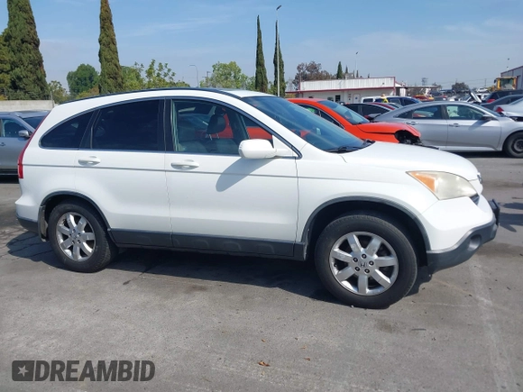 2007 Honda CR-V EX-L with VIN JHLRE38767C071484, listed as a IAAI auction lot 42030096 with 276,239 mi miles and . Bid and sale history available at carsss.com. Image 14.