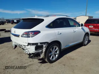2012 Lexus RX with VIN 2T2ZK1BA3CC073186, listed as a IAAI auction lot 41681574 with 110,000 mi miles. Bid and sale history available at carsss.com. Image 4.