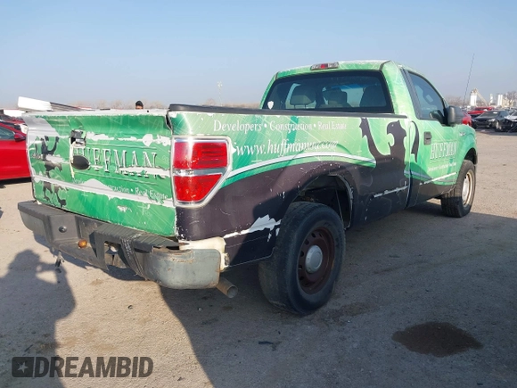 2011 Ford F-150 XL with VIN 1FTMF1CMXBKE15581, listed as a IAAI auction lot 41776477 with 200,765 mi miles. Bid and sale history available at carsss.com. Image 4.