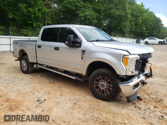 2017 Ford F-250 Lariat with VIN 1FT7W2B62HEE53416, listed as a Copart auction lot 56757905 with 96,564 mi miles and Salvage title. Bid and sale history available at DreamBid. Image 4.
