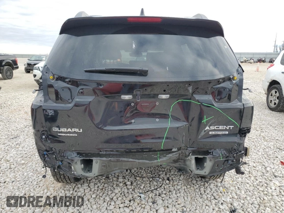 2024 Subaru Ascent Limited with VIN 4S4WMAND7R3447030, listed as a Copart auction lot 88468035 with 7,085 mi miles and Salvage title. Bid and sale history available at DreamBid. Image 6.