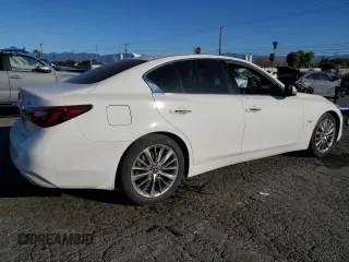 2018 Infiniti Q50 Luxe with VIN JN1EV7AP0JM363553, listed as a Copart auction lot 88481425 with 152,164 mi miles and Salvage Title. Bid and sale history available at DreamBid. Image 3.