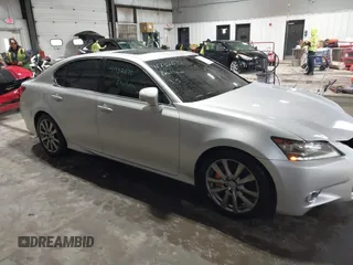 2013 Lexus GS 350 with VIN JTHBE1BLXD5001591, listed as a IAAI auction lot 41732670 with 151,295 mi miles and . Bid and sale history available at DreamBid. Image 13.