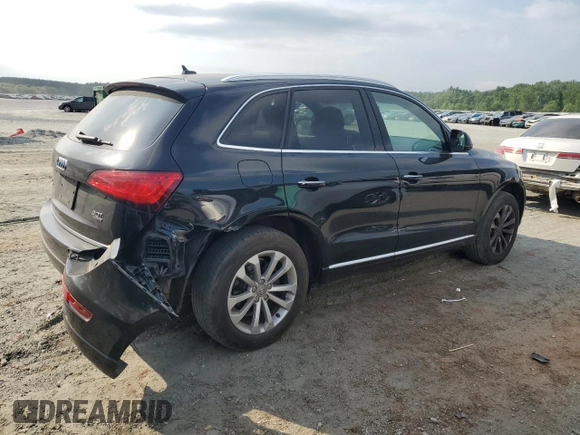 2015 Audi Q5 Premium Plus with VIN WA1LFAFP4FA082124, listed as a Copart auction lot 56188245 with 140,464 mi miles and Salvage title. Bid and sale history available at DreamBid. Image 3.