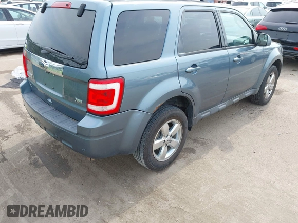2011 Ford Escape Limited with VIN 1FMCU0EG3BKA49641, listed as a IAAI auction lot 42474740 with 186,522 mi miles and . Bid and sale history available at DreamBid. Image 4.