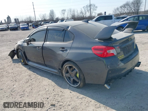 2021 Subaru WRX STI with VIN JF1VA2S69M9800819, listed as a IAAI auction lot 41779708 with 48,335 mi miles. Bid and sale history available at carsss.com. Image 3.