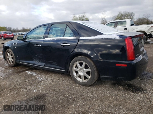 2008 Cadillac STS RWD w/1SB with VIN 1G6DW67V680119884, listed as a Copart auction lot 52084185 with 67,147 mi miles and Salvage Title. Bid and sale history available at carsss.com. Image 2.