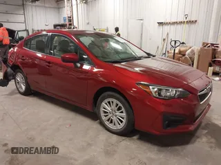 2017 Subaru Impreza Premium with VIN 4S3GKAB69H3602860, listed as a IAAI auction lot 41508786 with 25,000 mi miles. Bid and sale history available at carsss.com. Image 1.