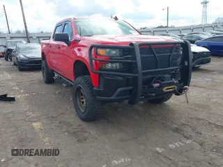 2020 Chevrolet Silverado 1500 Custom Trail Boss with VIN 3GCPYCEF2LG189479, listed as a IAAI auction lot 41794876 with 73,424 mi miles and . Bid and sale history available at DreamBid. Image 1.