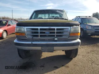 1992 Ford F-250 with VIN 1FTHX26M7NKA25476, listed as a Copart auction lot 89332025 with 0 mi miles and Salvage Title. Bid and sale history available at carsss.com. Image 5.