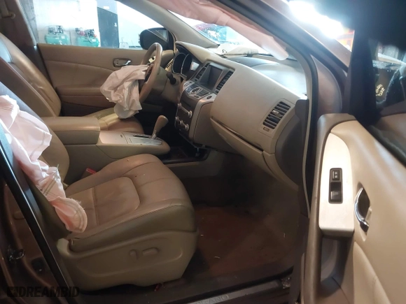 2012 Nissan Murano SV with VIN JN8AZ1MW9CW224792, listed as a IAAI auction lot 41583163 with 132,474 mi miles. Bid and sale history available at carsss.com. Image 5.