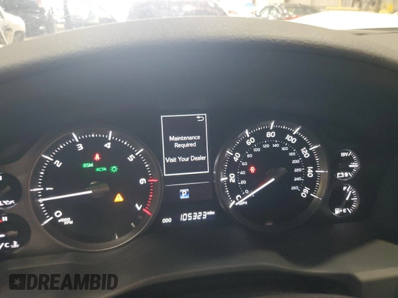 2018 Toyota Land Cruiser z VIN JTMCY7AJ5J4068164, wystawiony jako Copart lot #54444965 z przebiegiem 105 323 mil mil oraz Szkoda całkowita • Salvage title. Historia ofert i sprzedaży dostępna na DreamBid. Obrazek 9.