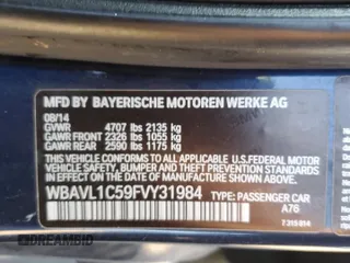2015 BMW X1 xDrive28i with VIN WBAVL1C59FVY31984, listed as a Copart auction lot 49105155 with 135,940 mi miles and Clean Title. Bid and sale history available at carsss.com. Image 12.