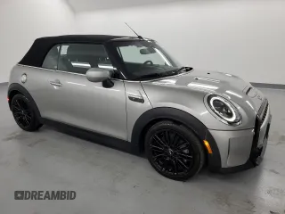 2024 MINI Convertible Cooper S with VIN WMW43DL07R3R76135, listed as a Copart auction lot 72654734 with 22,574 mi miles and Clean title. Bid and sale history available at DreamBid. Image 4.