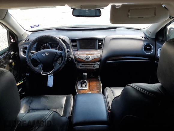 2013 Infiniti JX35 with VIN 5N1AL0MMXDC345884, listed as a Copart auction lot 71356404 with 150,655 mi miles and Salvage Title. Bid and sale history available at carsss.com. Image 8.