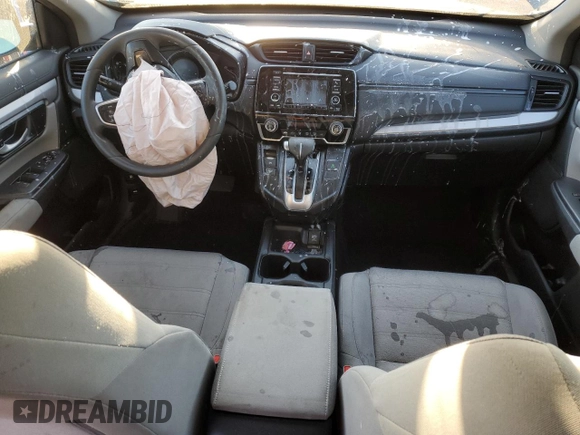 2017 Honda CR-V LX with VIN 2HKRW6H3XHH223040, listed as a Copart auction lot 46732605 with 0 mi miles and Salvage Title. Bid and sale history available at carsss.com. Image 8.