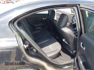 2015 Honda Civic Sedan EX-L with VIN 19XFB2F9XFE249119, listed as a IAAI auction lot 41877073 with 92,886 mi miles. Bid and sale history available at carsss.com. Image 8.