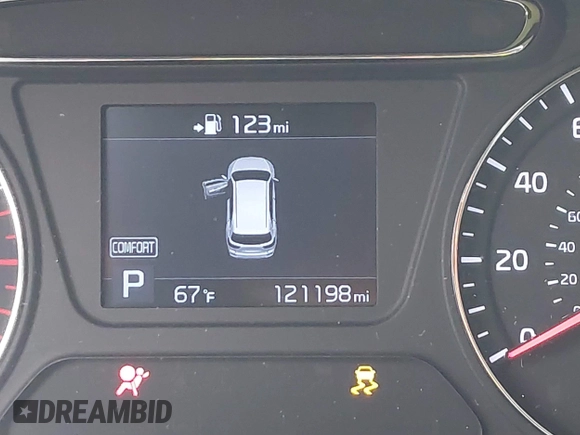 2019 Kia Sorento S V6 with VIN 5XYPG4A57KG605108, listed as a IAAI auction lot 41899611 with 121,198 mi miles. Bid and sale history available at carsss.com. Image 15.