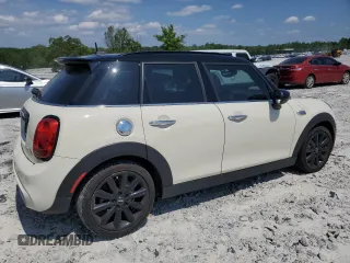2020 MINI Hardtop 4 Door Cooper S with VIN WMWXU9C0XL2L96205, listed as a Copart auction lot 54684075 with 35,296 mi miles and Salvage Title. Bid and sale history available at DreamBid. Image 3.
