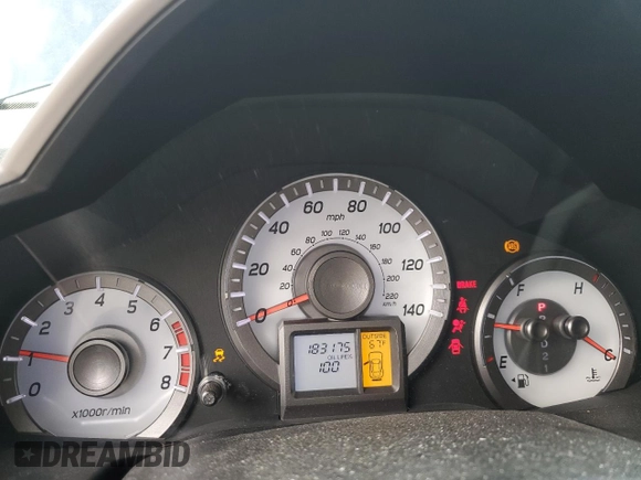2012 Honda Pilot EX-L with VIN 5FNYF3H68CB015413, listed as a Copart auction lot 54212475 with 183,175 mi miles and Salvage title. Bid and sale history available at DreamBid. Image 9.