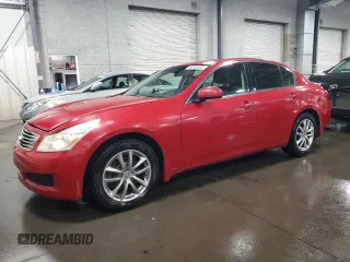 2007 Infiniti G35 Sedan G35x with VIN JNKBV61F97M804900, listed as a Copart auction lot 54253125 with 127,012 mi miles and Salvage Title. Bid and sale history available at carsss.com. Image 1.
