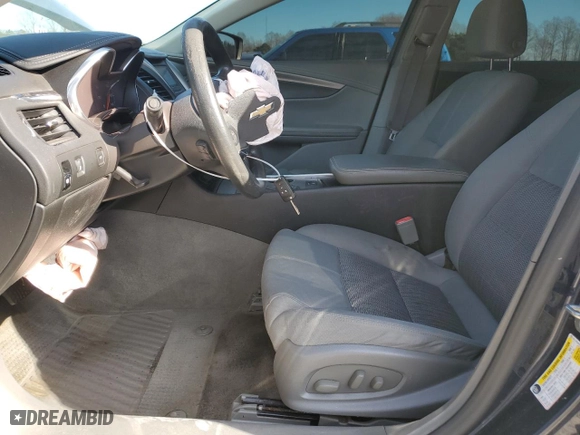 2017 Chevrolet Impala LS with VIN 2G11X5SA5H9162736, listed as a Copart auction lot 83563174 with 223,362 mi miles and Salvage Title. Bid and sale history available at carsss.com. Image 7.