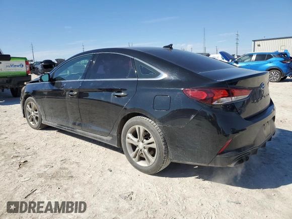 2018 Hyundai Sonata Sport with VIN 5NPE34AF3JH615833, listed as a Copart auction lot 45702425 with 63,522 mi miles and Salvage Title. Bid and sale history available at carsss.com. Image 2.