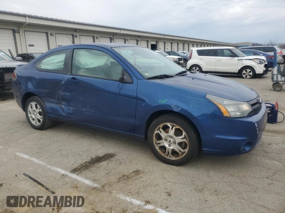 2009 Ford Focus SE with VIN 1FAHP32N99W152335, listed as a Copart auction lot 50386985 with 193,332 mi miles and Salvage Title. Bid and sale history available at carsss.com. Image 4.