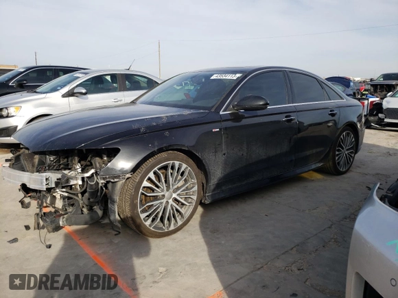 2017 Audi A6 Premium Plus with VIN WAUD8AFC6HN134539, listed as a Copart auction lot 43534113 with 122,214 mi miles. Bid and sale history available at carsss.com. Image 1.
