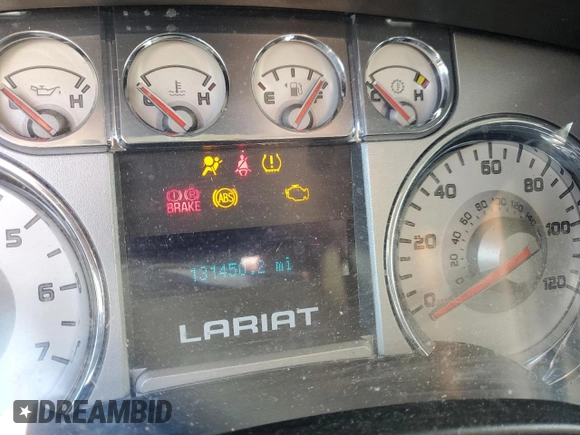 2009 Ford F-150 XL with VIN 1FTPW12V19FA19677, listed as a Copart auction lot 47071645 with 131,450 mi miles and Salvage Title. Bid and sale history available at carsss.com. Image 9.