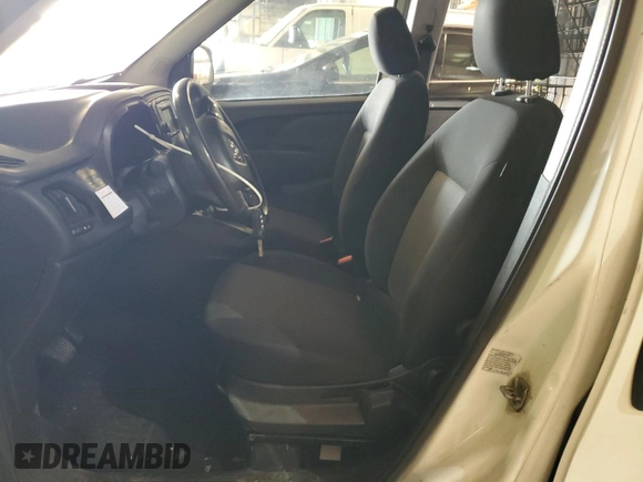 2017 Ram ProMaster City Cargo Tradesman SLT with VIN ZFBERFBBXH6G54399, listed as a Copart auction lot 50507155 with 130,379 mi miles and Salvage Title. Bid and sale history available at DreamBid. Image 7.