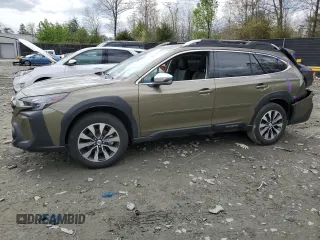 2023 Subaru Outback Touring XT with VIN 4S4BTGPDXP3196356, listed as a Copart auction lot 52954205 with 9,715 mi miles and Salvage title. Bid and sale history available at DreamBid. Image 1.