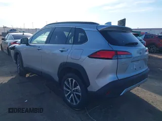 2024 Toyota Corolla Cross XLE with VIN 7MUDAABG0RV119925, listed as a IAAI auction lot 41763485 with 3,111 mi miles and . Bid and sale history available at DreamBid. Image 3.