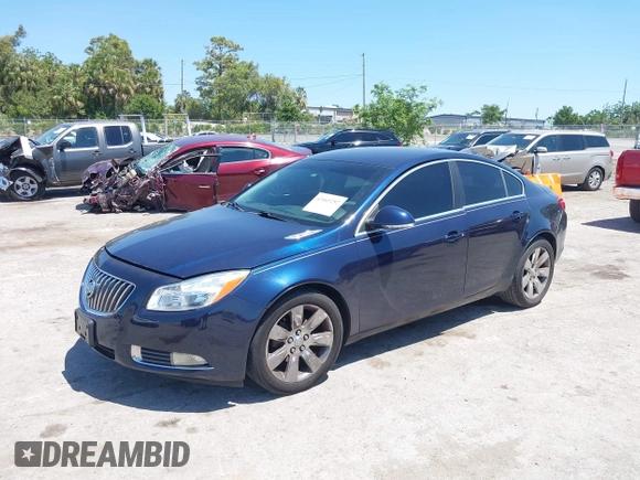 2012 Buick Regal with VIN 2G4GR5EK7C9157820, listed as a IAAI auction lot 42069252 with 216,790 mi miles and . Bid and sale history available at DreamBid. Image 2.