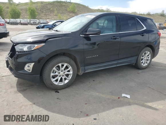 2018 Chevrolet Equinox LT z VIN 2GNAXSEV5J6135619, wystawiony jako Copart lot #56678645 z przebiegiem 77 019 mil mil oraz Szkoda całkowita • Salvage title. Historia ofert i sprzedaży dostępna na DreamBid. Obrazek 1.