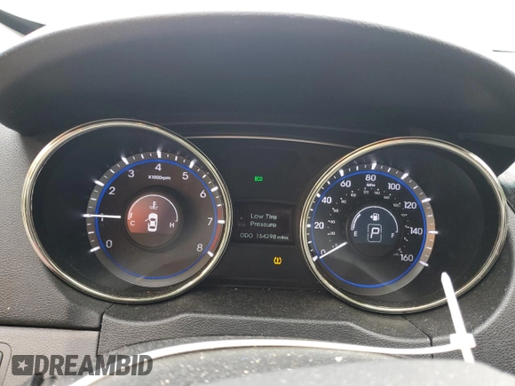 2012 Hyundai Sonata 2.4L Limited PZEV with VIN 5NPEC4AC3CH356429, listed as a Copart auction lot 51300595 with 154,298 mi miles and Salvage Title. Bid and sale history available at carsss.com. Image 9.