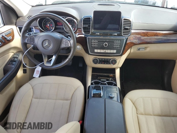 2018 Mercedes-Benz GLS with VIN 4JGDF6EE7JB076050, listed as a Copart auction lot 73390983 with 0 mi miles. Bid and sale history available at carsss.com. Image 8.