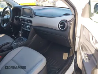2018 Hyundai Kona Limited with VIN KM8K33A59JU080173, listed as a IAAI auction lot 42041992 with 37,513 mi miles. Bid and sale history available at carsss.com. Image 5.