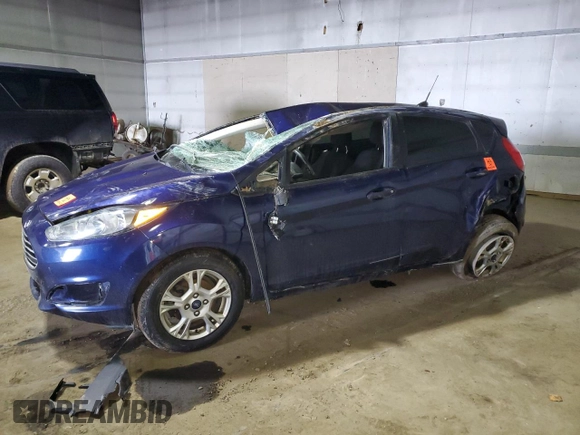 2016 Ford Fiesta SE with VIN 3FADP4EJXGM149308, listed as a Copart auction lot 46860175 with 0 mi miles and Salvage Title. Bid and sale history available at carsss.com. Image 1.