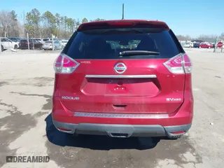 2015 Nissan Rogue SV with VIN 5N1AT2MK0FC796528, listed as a IAAI auction lot 41574376 with 143,783 mi miles. Bid and sale history available at carsss.com. Image 16.