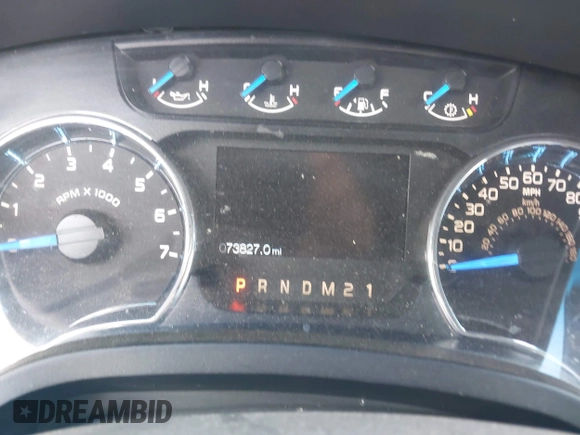 2014 Ford F-150 XL with VIN 1FTFW1CT6EKE47108, listed as a IAAI auction lot 42647142 with 73,827 mi miles and . Bid and sale history available at DreamBid. Image 7.