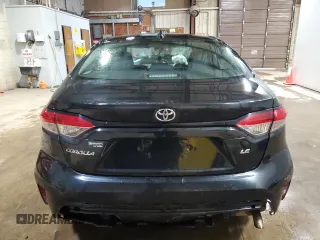 2021 Toyota Corolla LE with VIN 5YFEPMAE6MP254147, listed as a Copart auction lot 42694235 with 81,446 mi miles and Clean Title. Bid and sale history available at carsss.com. Image 6.