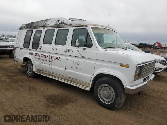 1991 Ford Econoline Cargo with VIN 1FDHS34H8MHB30853, listed as a Copart auction lot 51464515 with 68,455 mi miles and Clean Title. Bid and sale history available at DreamBid. Image 4.