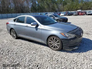 2015 Hyundai Genesis 5.0L with VIN KMHGN4JF8FU060681, listed as a Copart auction lot 48081865 with 159,216 mi miles and Salvage Title. Bid and sale history available at carsss.com. Image 4.