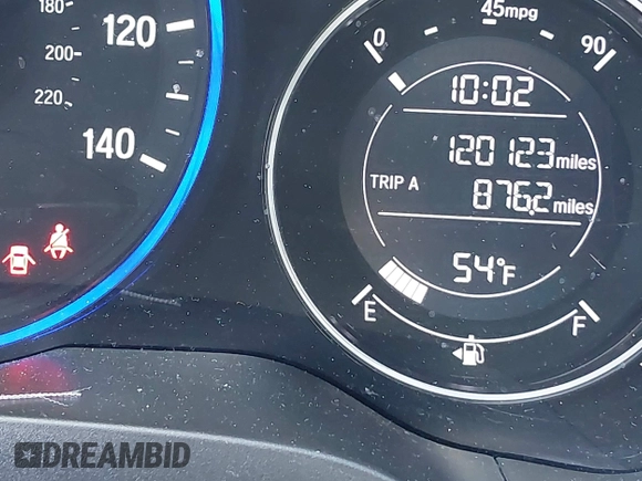 2016 Honda HR-V EX-L w/Navi with VIN 3CZRU6H70GM726023, listed as a IAAI auction lot 42049814 with 120,123 mi miles. Bid and sale history available at carsss.com. Image 15.